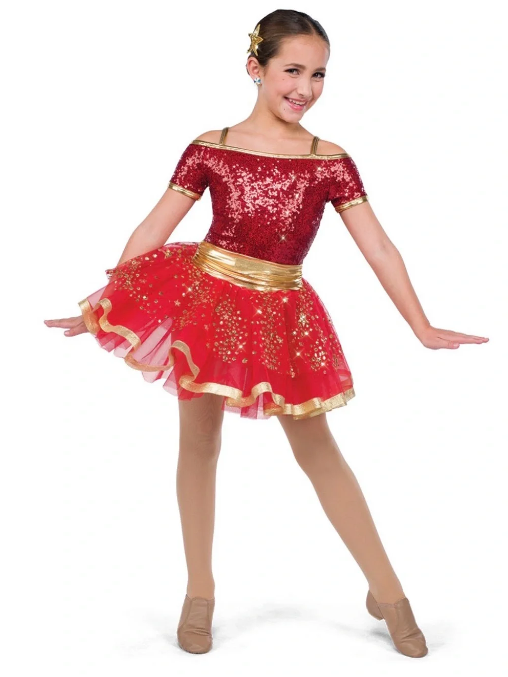A Wish Come True Christmas holiday costume My Only Wish kids dance dress tap